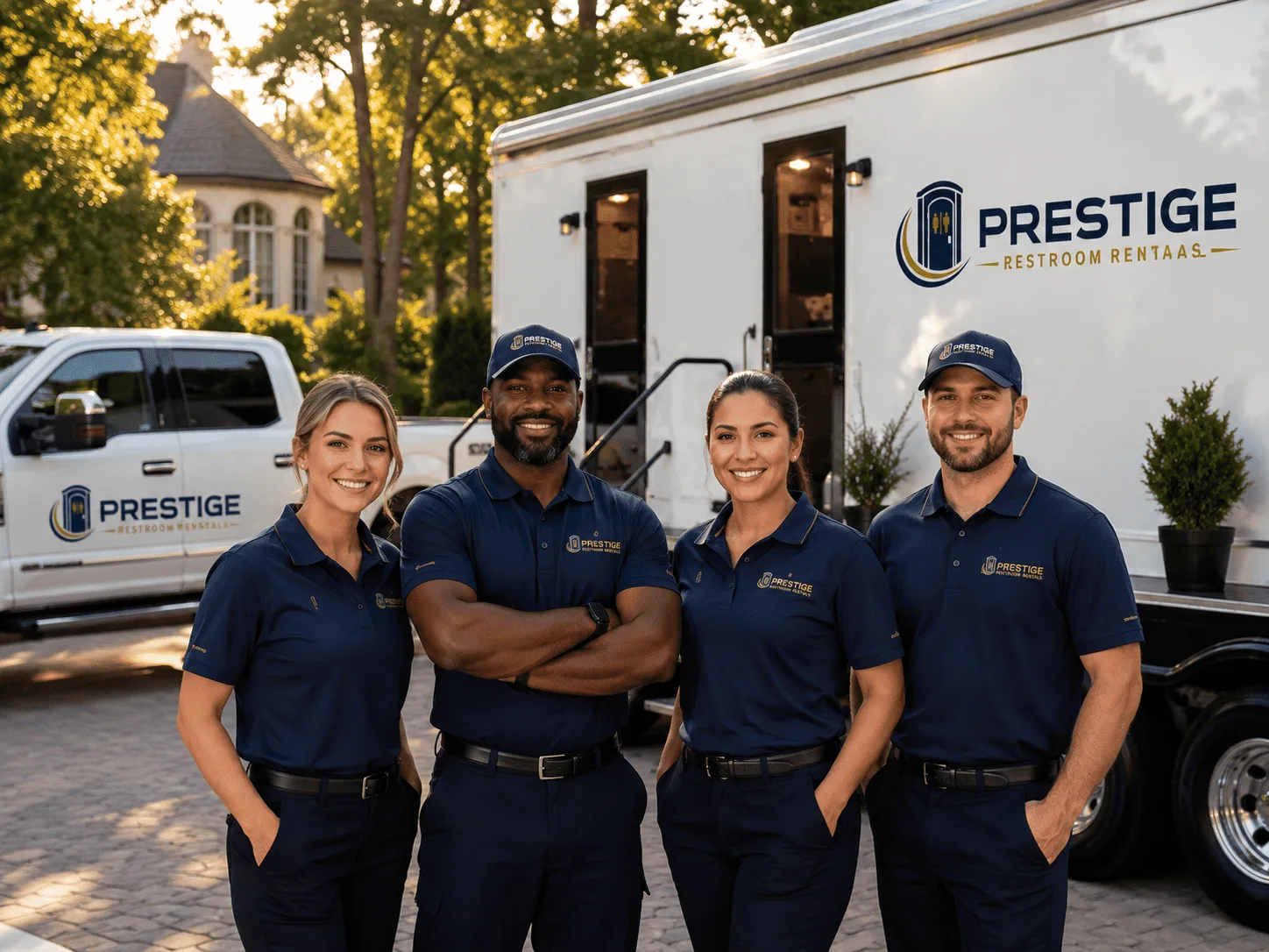 Trusted Luxury Portable Restrooms company in Killdeer, ND